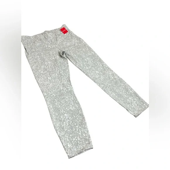 Spanx Jean-ish In Speckled Grey Leggings Pants - Picture 6 of 16